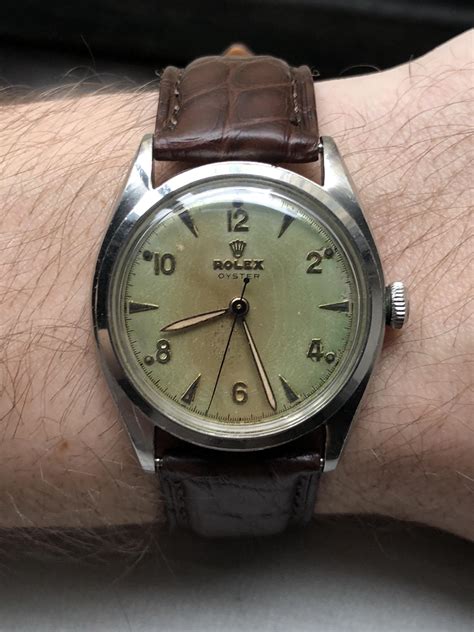 [Rolex] Vintage 1940s Rolex with patina via /r/Watches – The WristWatch