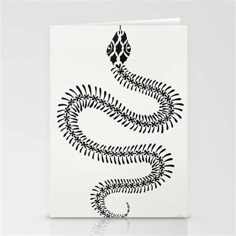 Snake Skeleton Drawing at PaintingValley.com | Explore collection of ...