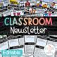 Editable Classroom Newsletter Templates by Kinder With Miss K | TPT