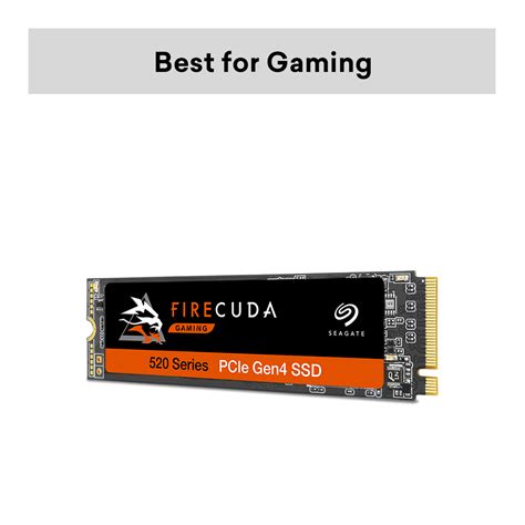 Seagate FireCuda 520 5000MB/s PCIe Gen4 NVMe M.2 (2280) SSD