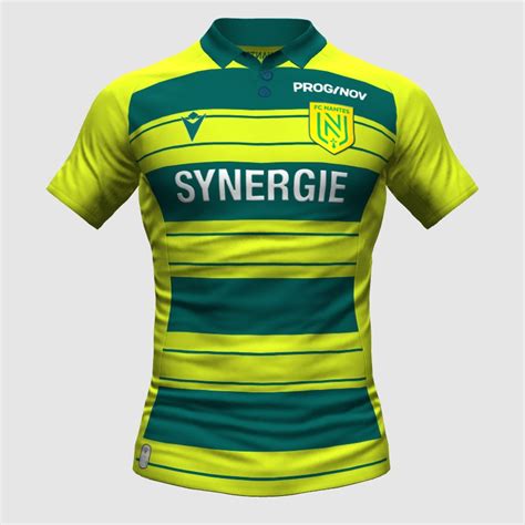 FC Nantes Home Concept Kit 1 - FIFA 23 Kit Creator Showcase