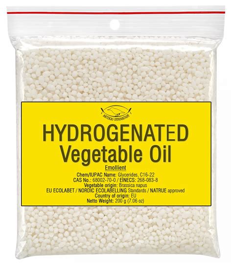 Buy Hydrogenated Vegetable Oil - for DIY Cosmetics and Other Craft ...