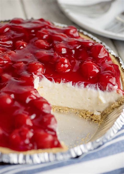 Cherry Cream Cheese Pie | Recipe | Cherry desserts, Cream cheese recipes, Cheese pies