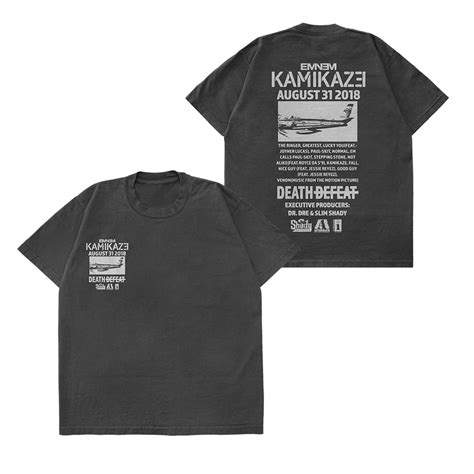 Kamikaze Vintage Album T-Shirt - Official Eminem Online Store