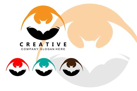 Bat Logo Design Graphic by AR Graphic · Creative Fabrica