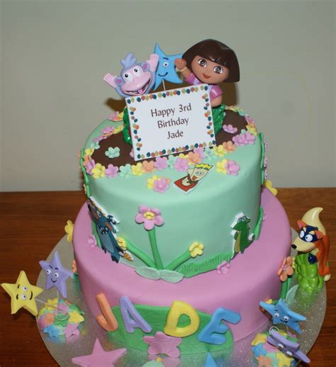 Dora Explorer Birthday Cake - CakeCentral.com