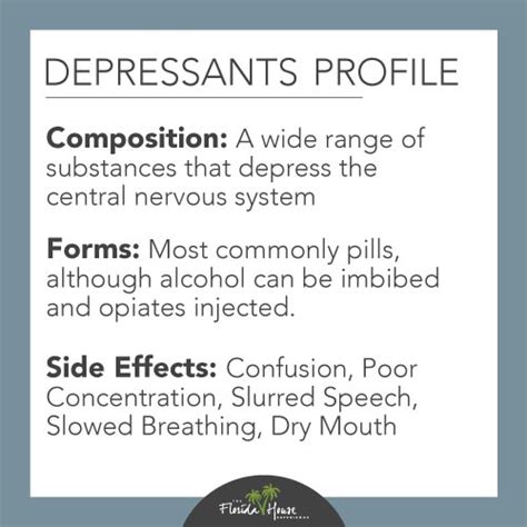 Depressants: Addiction, Side Effects, Treatment Info | FHE Health