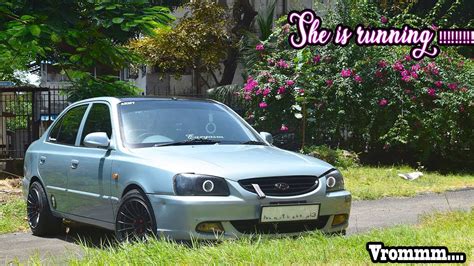 Showing some love to my modified Hyundai accent /India - YouTube