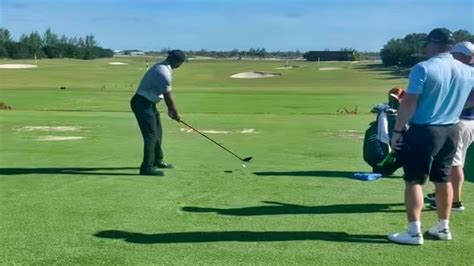 New Video Shows Tiger Woods With A New Golf Swing