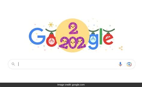 Google Celebrates New Year's Eve With Animated Doodle