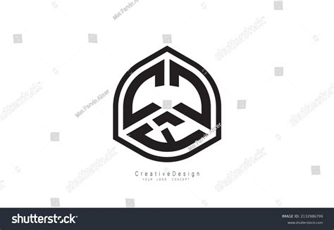 Ccf Logo Concepts Vector Design Template Stock Vector (Royalty Free ...