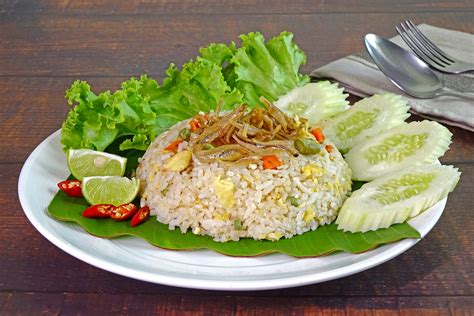 Nasi Goreng Kampung | Traditional Rice Dish From Malaysia, Southeast Asia