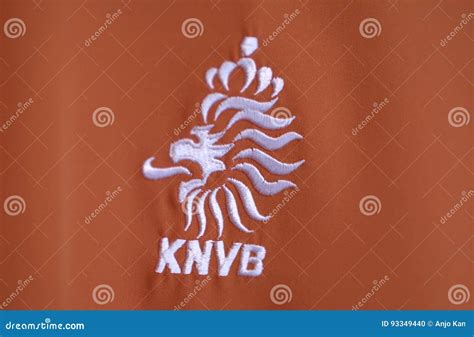 KNVB logo editorial image. Image of kingsday, lion, cheer - 93349440