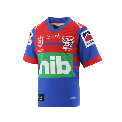 Buy 2021 Newcastle Knights NRL Home Jersey – Youth - NRL Jerseys