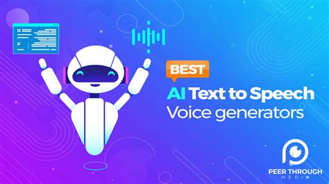 Best Text to Speech Ai Voice Bots - Peer Through Media