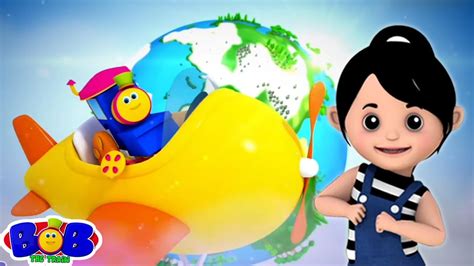 Around The World With Bob The Train & Preschool Song for Kids - YouTube