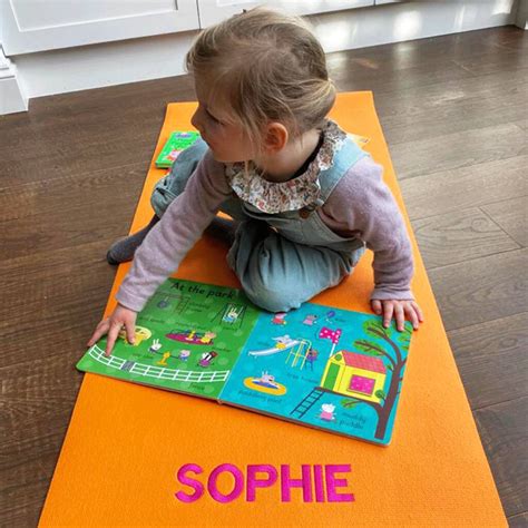 Children's Yoga Mat By Olivia and Oliver | notonthehighstreet.com