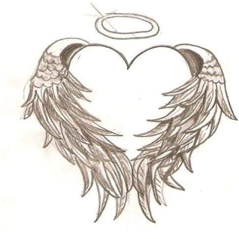 Angel Wings Tattoo Drawing at GetDrawings | Free download