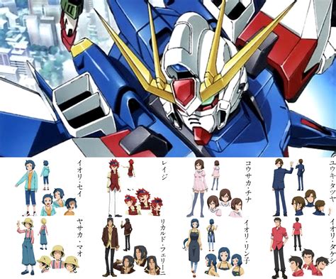 GUNDAM GUY: Gundam Build Fighters - Character Images [Updated 9/10/13]