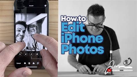 How to Edit iPhone Photos - YouTube