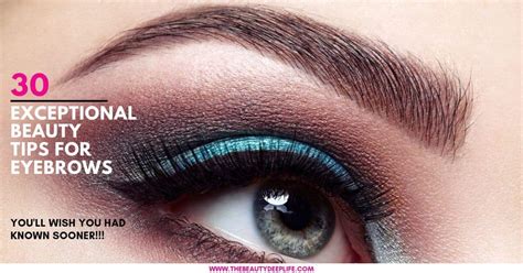 30 Exceptional Beauty Tips For Perfect Eyebrows!!