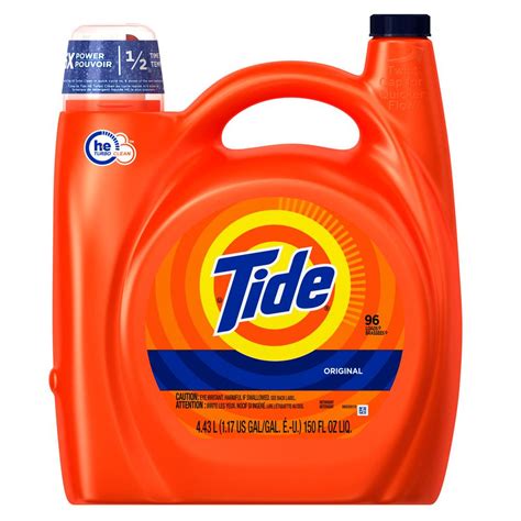 Tide 150 oz. Original Scent HE Liquid Laundry Detergent (96-Loads ...