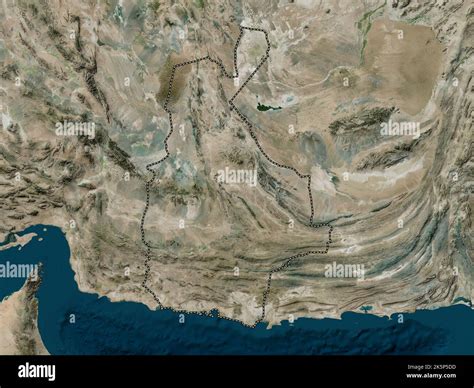 Sistan and Baluchestan, province of Iran. High resolution satellite map Stock Photo - Alamy