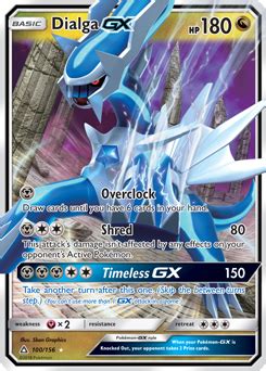 Pokemon Dialga Card