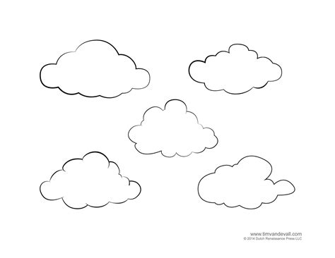 Weather for Kids | Free Cloud Templates and Weather Coloring Pages Sun Template, Cloud Template ...