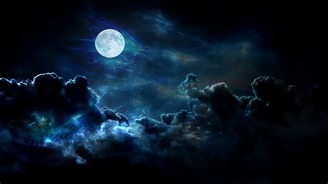 Night Cloud Wallpaper HD Free Download