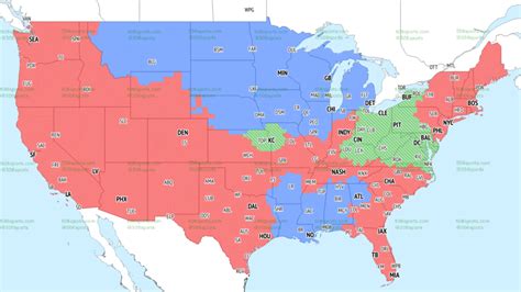 NFL Coverage Map Week 10: TV Schedule for FOX, CBS Broadcasts