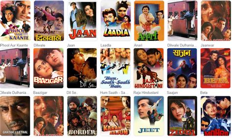 1990 Bollywood Hit And Flop Movies List