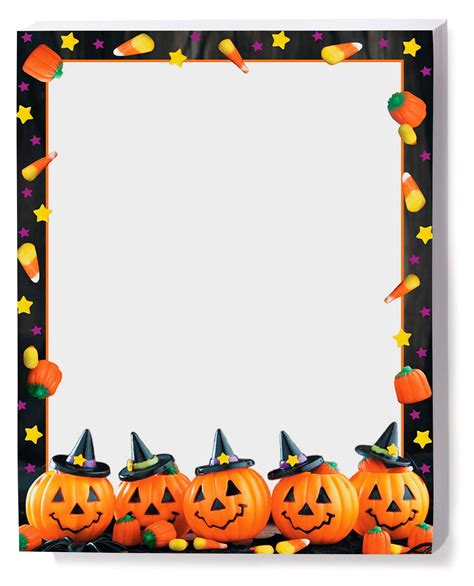 Halloween Border Paper