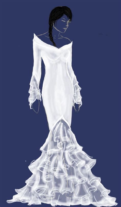 Katniss Everdeen's Wedding Dress by grednforgesgirl on DeviantArt