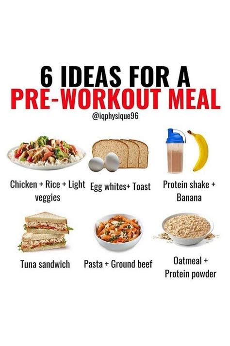 6 pre workout meal ideas – Artofit