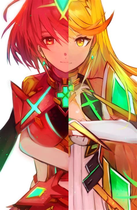 Xenoblade Chronicles 2 Pyra/Mythra by Tarbo Exxxpiation | Xenoblade chronicles, Xenoblade ...