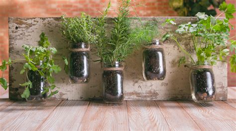 Build a Fun Indoor Herb Garden Out of Mason Jars | Welcome to the ...