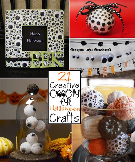 21 Creative Googly Eye Halloween Crafts - The Scrap Shoppe