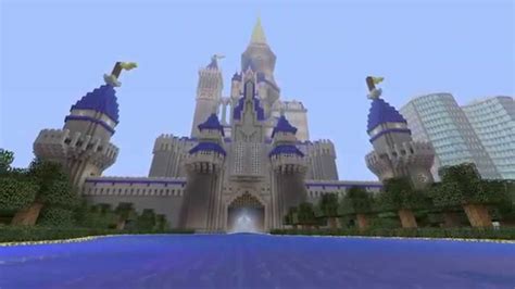 Minecraft: DISNEY CASTLE - YouTube