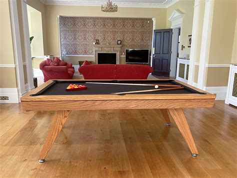 Pool Dining Table Oak - Image to u