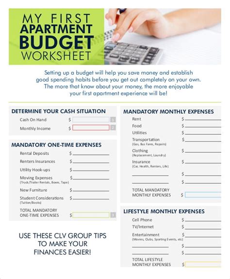 Free household budget worksheet pdf - tewsmatch