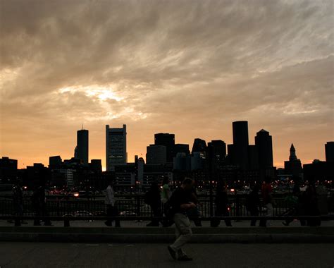 Boston Skyline_4547 | Sunset over the Boston skyline, seen f… | Flickr