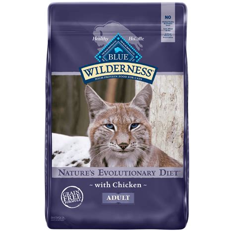 Blue Buffalo Wilderness High Protein, Natural Adult Dry Cat Food, Chicken 9.5-lb - Walmart.com ...