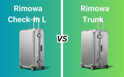 Rimowa Check-In L vs Rimowa Trunk | Gracefuldegrade