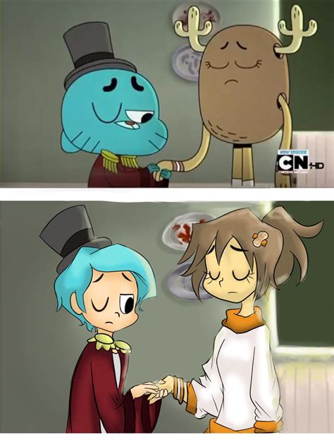 Amazing World Of Gumball Fan Art Human ~ Gumball Anime Cartoon Penny ...