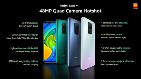 Xiaomi Redmi Note 9 Specs, Price, Offers & Availability