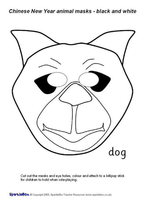 Free printable chinese animal masks, Download Free printable chinese animal masks png images ...