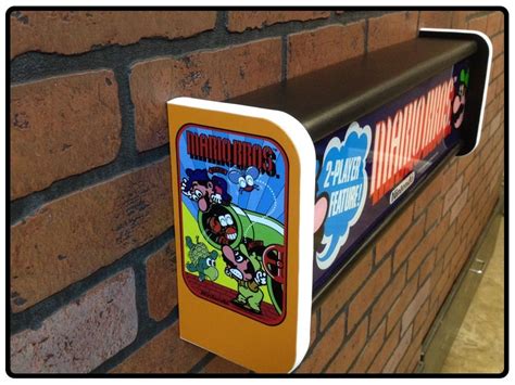 Mario Bros. arcade marquee light box