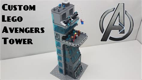 Custom LEGO Avengers Tower MOC - YouTube