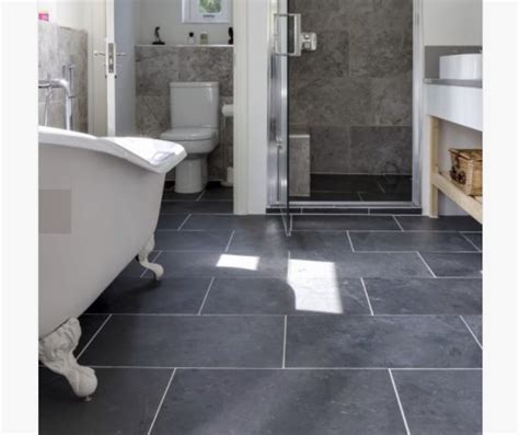 Gray Slate Bathroom Tile – Everything Bathroom